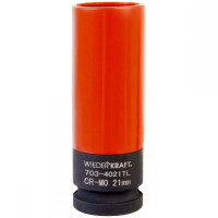 WDK-703-4021L Головка торцевая ударная тонкостенная 1/2" , 6 гр. 21 мм.