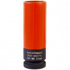 WDK-703-4021L Головка торцевая ударная тонкостенная 1/2" , 6 гр. 21 мм.