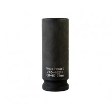 WDK-702-21L Головка торцевая ударная глубокая тонкостенная 1/2", 6 гр. 21 мм.