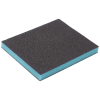 Губки шлифовальные 2-х сторонние на мягкой полиуретановой основе HANKO SPONGE PADS BLUE 120*98*13мм #80 Coarse