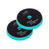 Zvizzer Thermo Pads HEAVY 140/20/125мм Комплект 2 шт. Полировальный термостойкий поролоновый зелёный круг жёсткий 17 kPa.