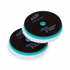 Zvizzer Thermo Microfiber 140/20/125мм Комплект 2шт. Полировальный круг микрофра короткая  на твёрдом Termo поролоне с липучкой.