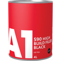 590 HB FILLER BLACK - 4л толстослойный грунт наполнитель черный+590 HARDENER FAST - 1л отвердитель