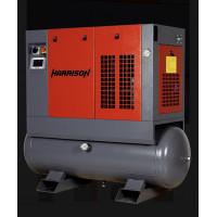 HRS-94600TDF3-8 Винтовой компрессор Harrison с ресивером, осушителем и фильтрами: 600л/мин, 8 бар, 4 кВт, 300 л, G3/4"