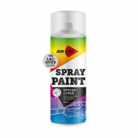 Краска-спрей лак глянцевый AIM-ONE 450 мл (аэрозоль).Spray paint  lacquer gloss 450ML SP-GL190