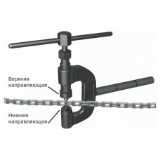 WDK-65988 Набор для расклепывания и заклепывания приводных цепей мототехники