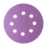 Диски HANKO Purple Paper PP627 125мм 8отв. P220