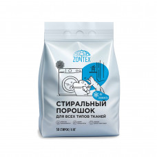 Стиральный порошок для всех типов тканей Zontex (6кг) Снежность