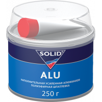 314.0250 SOLID ALU - (фасовка 250 гр) наполнительная шпатлевка, усиленная алюминием