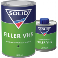 332.1504 SOLID FILLER VHS LOW VOC (1000+250 мл) -  грунт-наполнитель 4:1 (комп.), цв: черный