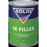 336.0803 SOLID 1K FILLER (800 мл) - однокомпонентный грунт, цвет серый