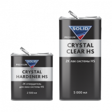 525.2519 SOLID PROF PREMIUM CRYSTAL HARDENER HS (2500мл) - 2K отвердитель для лака системы HS CRYSTAL CLEAR HS