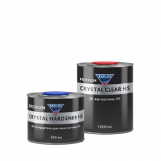 525.0519 SOLID PROF PREMIUM CRYSTAL HARDENER HS (500мл) - 2K отвердитель для лака системы HS CRYSTAL CLEAR HS
