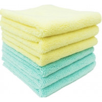 Two face edge less buffing towel (32х32см) Разноворсовое полотенце для располировки (6шт), PURESTAR