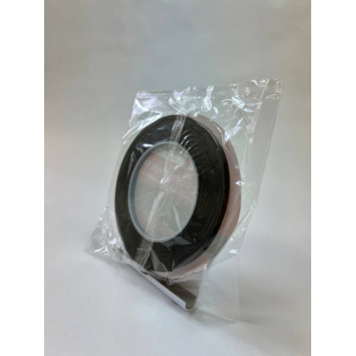 А1 DOUBLE SIDE ACRYLIC TAPE клейкая лента акриловая двусторонняя черная 6 мм Х 5 м А1 DOUBLE SIDE ACRYLIC TAPE клейкая лента акриловая двусторонняя черная 6 мм Х 5 м