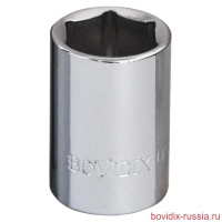 5000111 BOVIDIX Торцевая головка 1/4" 6РТ 12мм