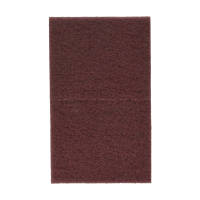 Шлифовальный материал на нетканой основе (типа синтетический войлок) HankoTex 150x225мм very fine (бордовый)