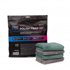 Салфетка микрофибра ультрамягк. 350 г/м 30х40 Polish Fiber Special Series SMART OPEN (4шт.)