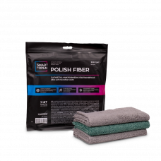 Салфетка микрофибра ультрамягк. 350 г/м 40х40 Polish Fiber SMART OPEN (3шт.)