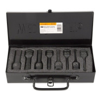 WDK-705H Набор ударных головок 1/2" HEX 8 предметов, H5-H19