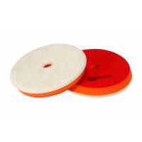 150/160 - Меховой полировальный круг на поролоне (ворс 7 мм) А302 WOOL CUTTING PAD