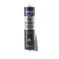 290.SP.B SOLID PROF MS SPRAY BEIGE (290 мл) - распыляемый герметик, цвет: бежевый 290.SP.B SOLID PROF MS SPRAY BEIGE (290 мл) - распыляемый герметик, цвет: бежевый
