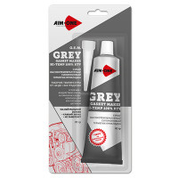 Герметик для прокладок 85 гр. Серый AIM-ONE. Grey RTV Gasket Maker Neutral Type GM-GY0085