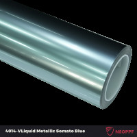 4014 NEOPPF Liquid Metallic Somato Blue Защитная полиуретановая пленка 190 мкр (Средний TOP coat)