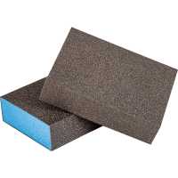 Блоки шлифовальные 4-х сторонние на полиуретановой основе HANKO SPONGE BLOCKS 100*70*25мм #80 Coarse