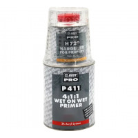 Грунт Body P411 WET ON WET (черн.) (1л)+Отвердитель HB BODY H729 (норм.) (0,25л)