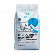 Стиральный порошок для всех типов тканей Zontex (9кг) Снежность