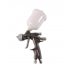 Mini JP400 HVLP Миникраскопульт профессиональный низкого давления с верхним пластиковым бачком, дюза 1,0 мм.