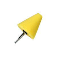 100 мм - Конусный твердый полировальник (желтый) - А302 Polishing Cone YELLOW