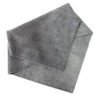 Салфетка из микрофибры (без обметки краев) 400 г/м2 СЕРАЯ 40х40см