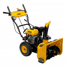 Бензиновая снегоуборочная машина SB 560 LP, 212 cc, электростартер, фара Denzel