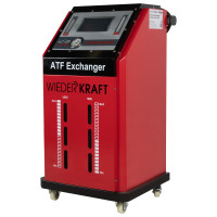 WDK-ATF988 Установка для замены ATF 130Вт, 0-1,6 МПа, фильтрующий элемент 20м, входная трубка 3 м, выходная трубка 3 м, выходная трубка 3 м, бак для ATF 2х15 погрешность 0,01 л, дренажная трубка 1,5 м