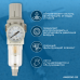 AW2000-02 Фильтр-масловлагоотделитель с манометром и регулятором давления 1/4"
