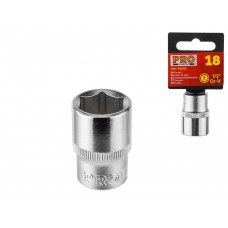 Головка 1/2" 18мм 6гр. PRO STARTUL (PRO-52018)