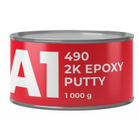 490 Epoxy Putty 2K шпатлевка 2К эпоксидная 1 кг + отвердитель (490 Epoxy hardener) 0,5 кг.